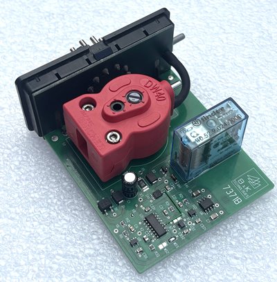 Commande relaispar pression